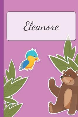 Eleanore: Personalized Name Notebook for Girls - Custemized with 110 Dot Grid Pages - Custom Journal as a Gift for your Daughter