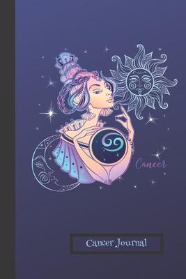 Cancer Journal: Planner and Brain Map Diary: Gift Astrology Sun Sign Notebook