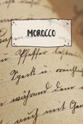 Morocco: Ruled Travel Diary Notebook or Journey Journal - Lined Trip Pocketbook for Men and Women with Lines