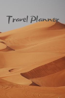 Travel Planner - desert cover 6x9inch vacation itinerary planner