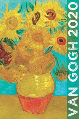 Van Gogh 2020: Art Planner and Datebook Monthly Weekly Scheduler and Organizer - Vertical Days Dated Layout with Monday Start - Aesth