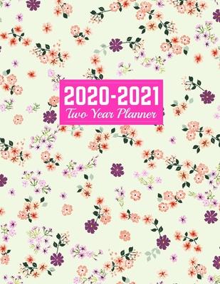 2020-2021 Two Year Planner: Simple 2-Year Monthly and Weekly Planner Calendar Schedule Organizer January 2020 to December 2021 (24 Months) - Art C