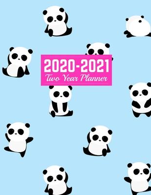 2020-2021 Two Year Planner: Simple 24-Months Calendar, 2-Year Appointment Business Planners, Agenda Schedule Organizer Logbook and Journal - Art C