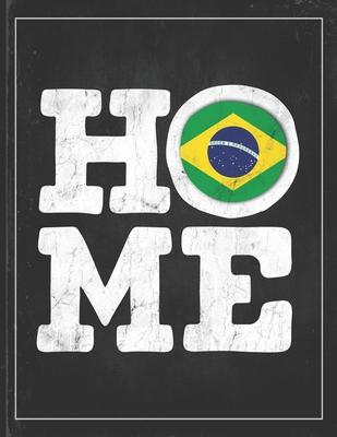 Home: Brazil Flag Planner for Brazilian Coworker Friend from Brasilia 2020 Calendar Daily Weekly Monthly Planner Organizer