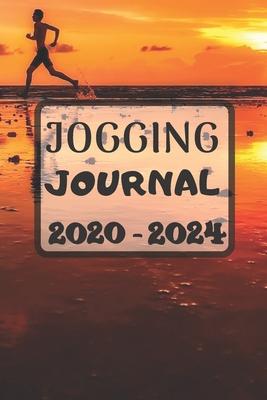 Jogging journal 2020-2024: Running logbook, Running journal Calendar - 6 x 9 inches x 120 pages - Daily training log workout - Runner Book tracke