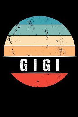 Gigi: 100 Pages 6 ’’x 9’’ -Dot Graph Paper Journal Manuscript - Planner - Scratchbook - Diary