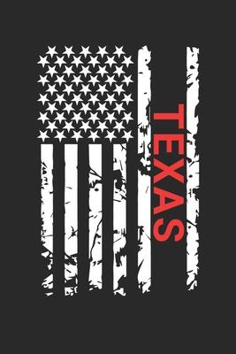 Texas: Texas Notebook Composition Cute White And Black USA Flag- Writing Journal Notebook To Take Notes For Students, Teacher