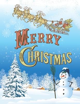 Merry Christmas: A Beautiful Coloring Book With Christmas Design For Kids