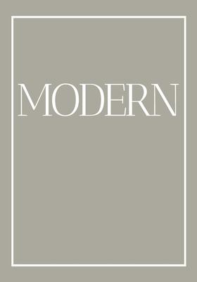 Modern: A decorative book for coffee tables, bookshelves and end tables: Stack style decor books to add home decor to bedrooms