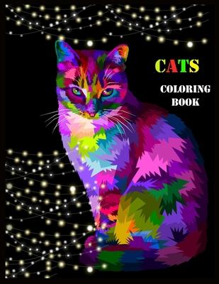 Cats Coloring Book: Stress Relieving Designs