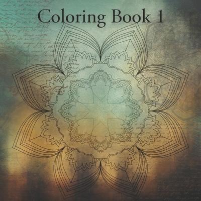 Coloring Book 1: Mandala book for children and adults (40 pages)