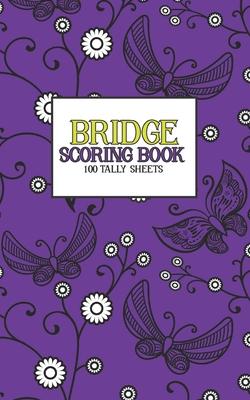 Bridge Scoring Book: 100 Tally Sheets