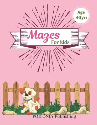 Mazes For Kids: Vol. 7 Beautiful Funny Maze Book Is A Great Idea For Family Mom Dad Teen & Kids To Sharp Their Brain And Gift For Birt