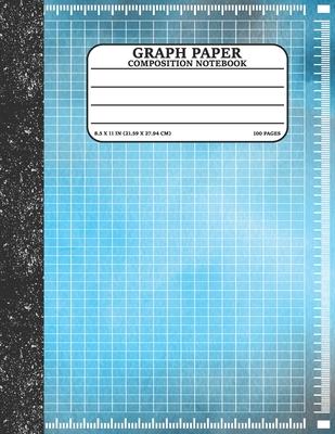 Graph Paper Composition Notebook: Math and Science Lover Graph Paper Cover (Quad Ruled 5 squares per inch, 100 pages) Birthday Gifts For Math Lover Te