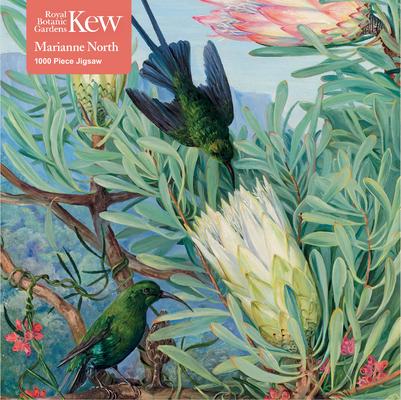 Adult Jigsaw Kew Gardens’ Marianne North: Honeyflowers and Honeysuckers: 1000 Piece Jigsaw