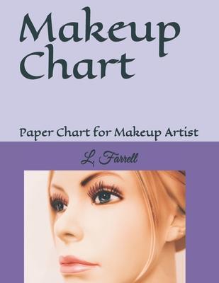 Makeup Chart: Paper Chart for Makeup Artist