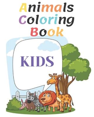 Animals Coloring Book: Coloring Pages for Animal Lovers,60 pages, 8 x 10 inches,