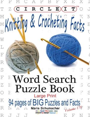 Circle It, Knitting & Crocheting Facts, Word Search, Puzzle Book