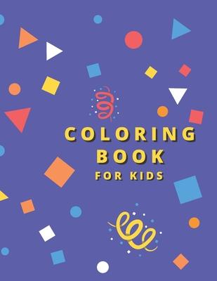 Coloring Book for kids: Animals with names: Ages 4 years and up. A coloring book well designed for animals loving kids.