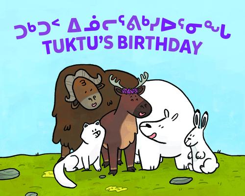 Tuktu’’s Birthday (Inuktitut/English)