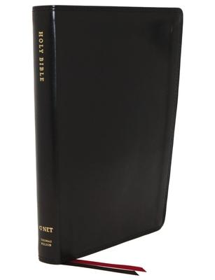 Net Bible, Thinline, Leathersoft, Black, Comfort Print: Holy Bible