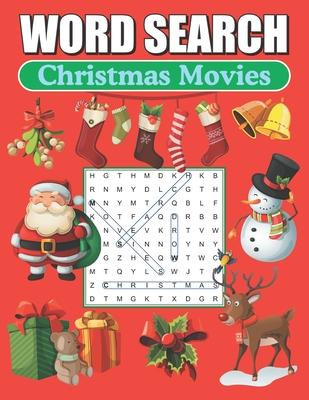 Word Search Christmas Movies: Large Print Word Find Puzzles