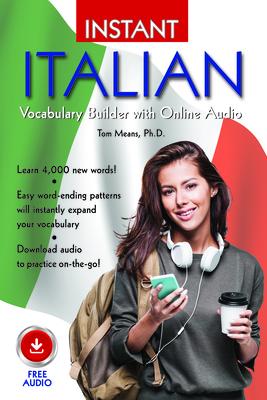 Instant Italian Vocabulary Builder with Online Audio