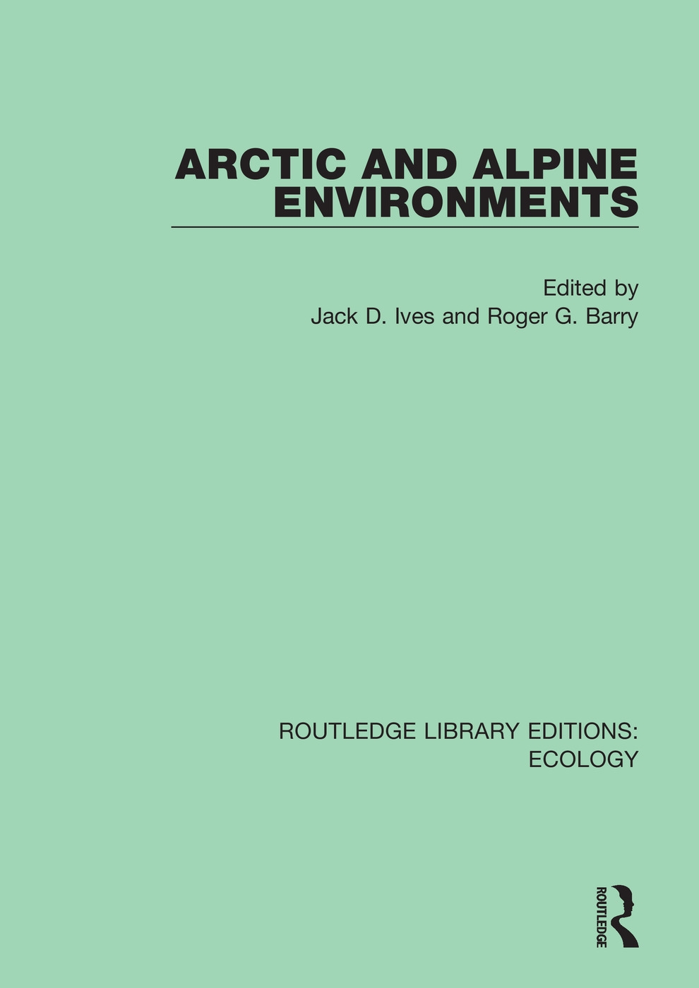 Arctic and Alpine Environments