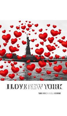 I love New York statue of liberty Valentine’’s edition red hearts creative blank journal