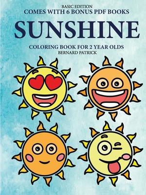 Coloring Book for 2 Year Olds (Sunshine)