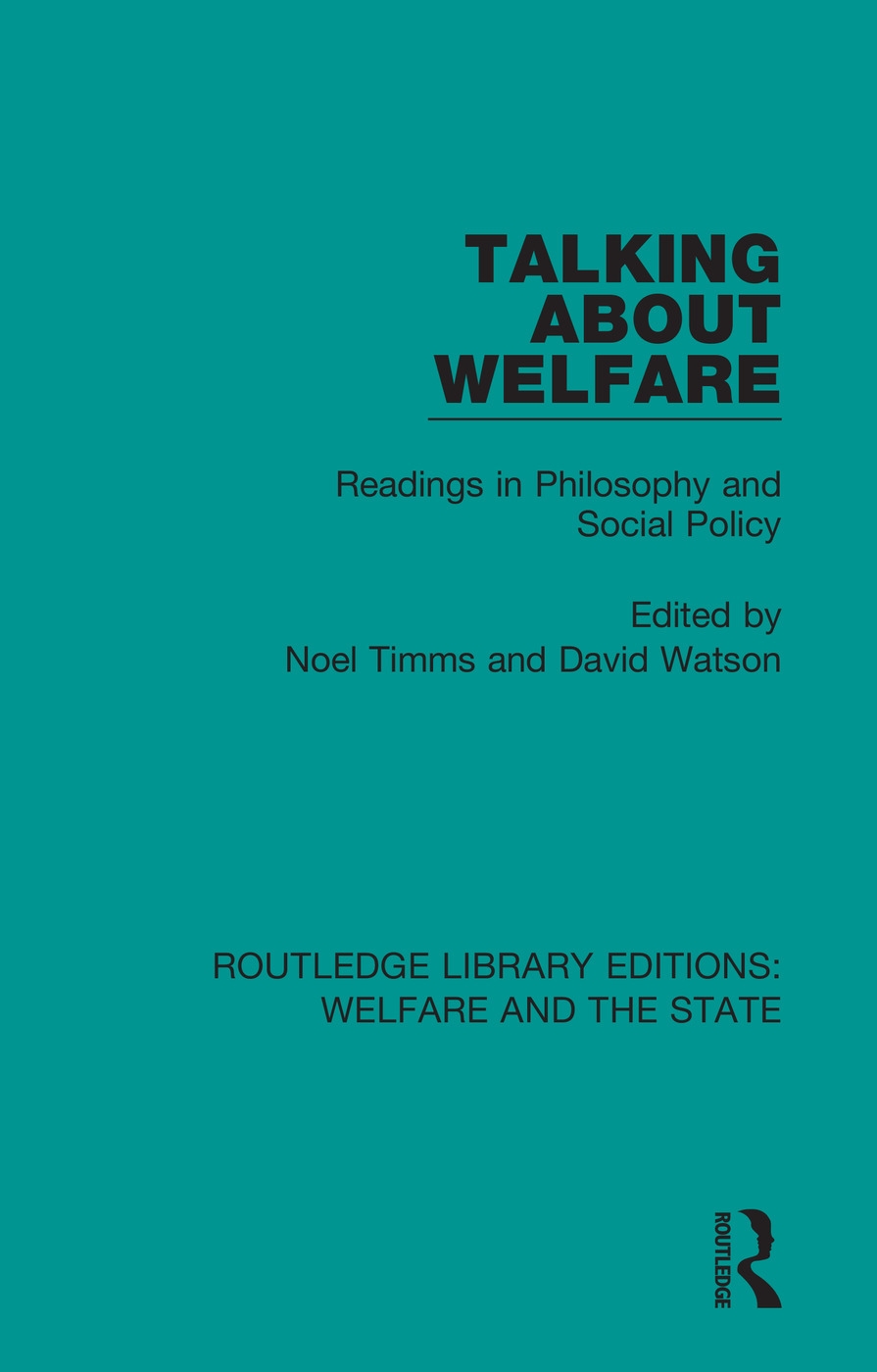 Talking about Welfare: Readings in Philosophy