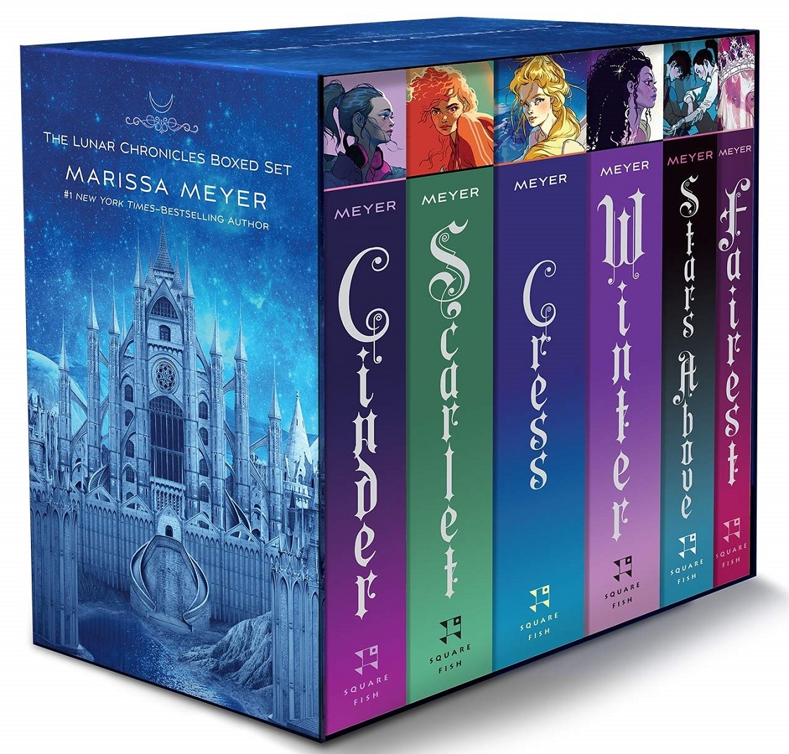 The Lunar Chronicles Boxed Set: Cinder, Scarlet, Cress, Fairest, Stars Above, Winter