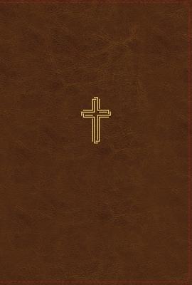 Nasb, Thinline Bible, Large Print, Leathersoft, Brown, Red Letter Edition, 1995 Text, Thumb Indexed, Comfort Print