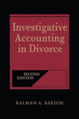 Accounting in Divorce 2E