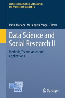 Data Science and Social Research II: Methods, Technologies and Applications