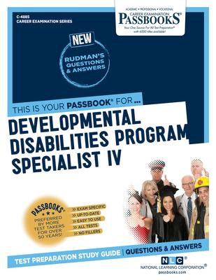 Developmental Disabilities Program Specialist IV