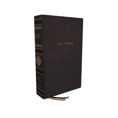 Kjv, Sovereign Collection Bible, Personal Size, Genuine Leather, Black, Thumb Indexed, Red Letter Edition, Comfort Print: Holy Bible, King James Versi