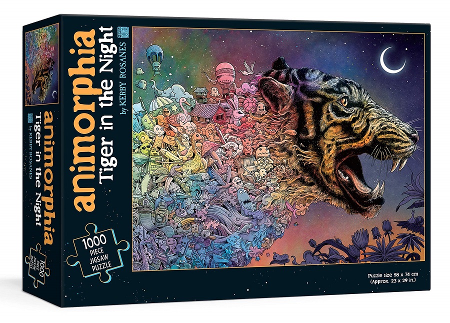 Animorphia Tiger in the Night Puzzle