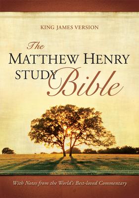 Matthew Henry Study Bible Black Bonded