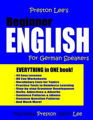 Preston Lee’’s Beginner English For German Speakers