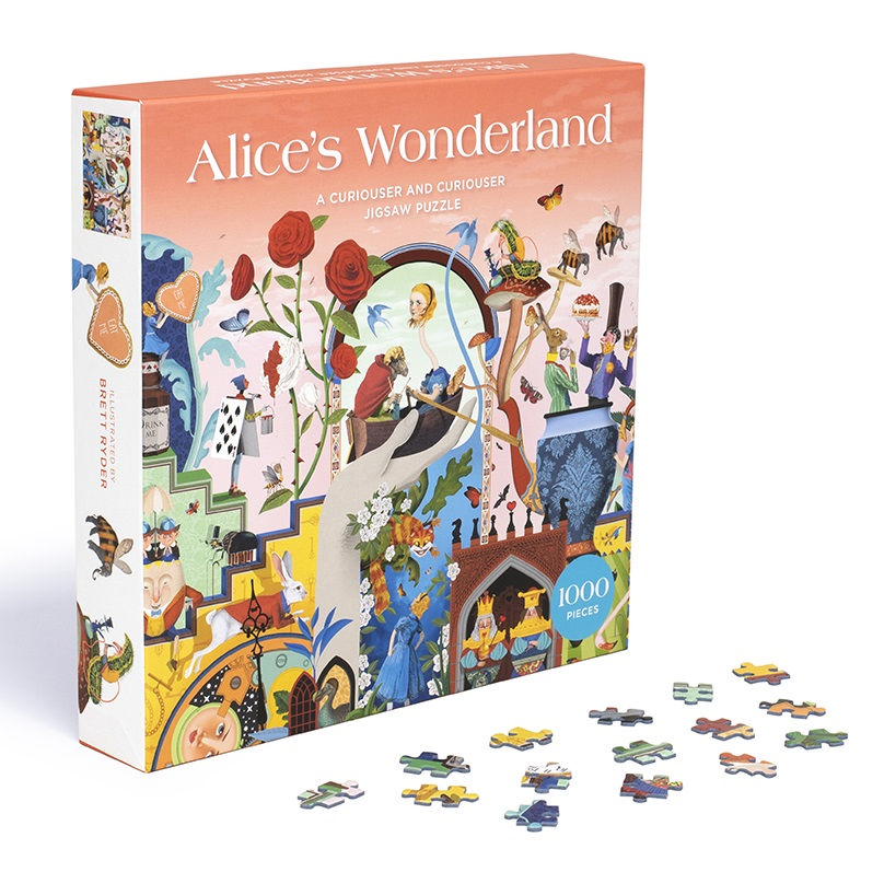 The World of Alice in Wonderland: A Jigsaw Puzzle