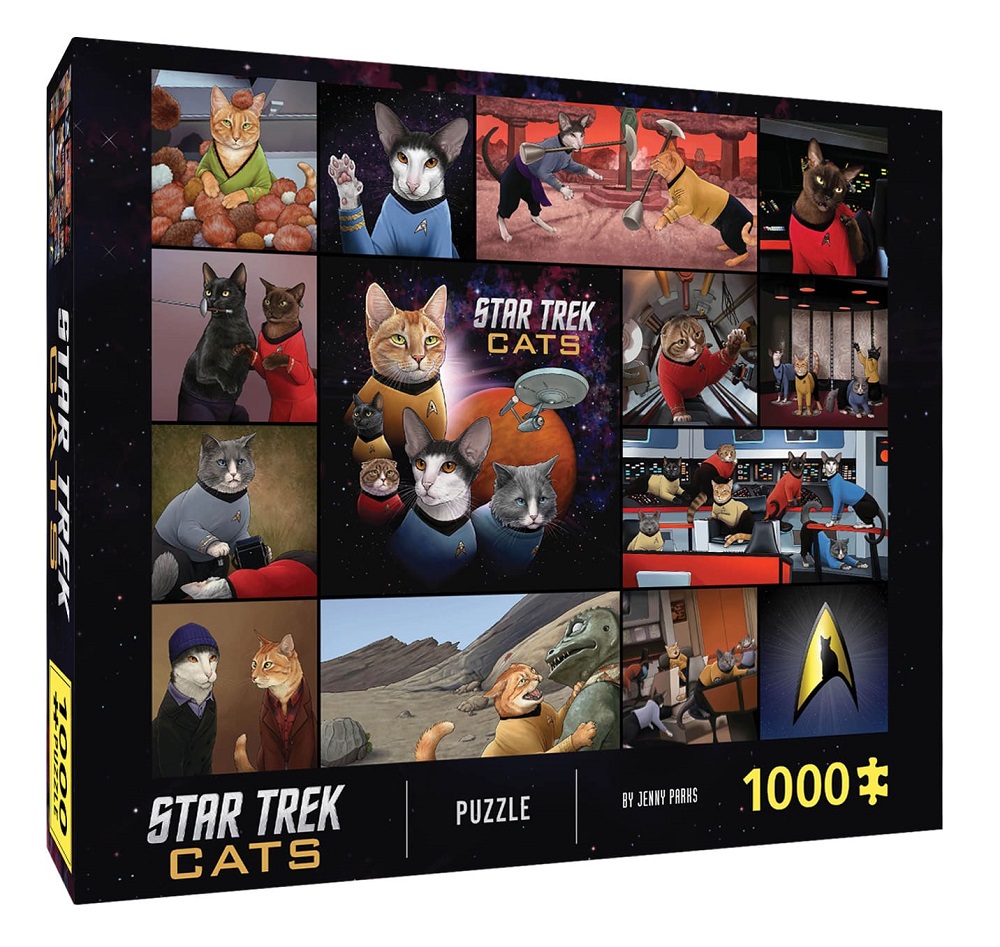 Star Trek Cats 1000-Piece Puzzle