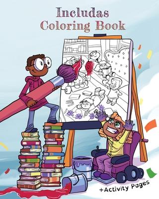 INCLUDAS Coloring Book: With Disability Inclusive Activity Pages