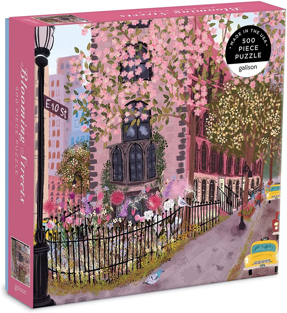 Blooming Streets 500 Piece Puzzle