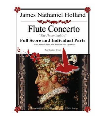 Flute Concerto The Hummingbird: Full Score and Individual Parts