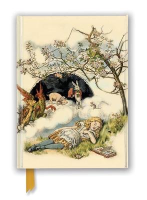 British Library: Alice Asleep, from Alice’’s Adventures in Wonderland (Foiled Journal)