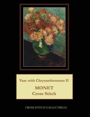 Vase with Chrysanthemums II: Monet Cross Stitch Pattern