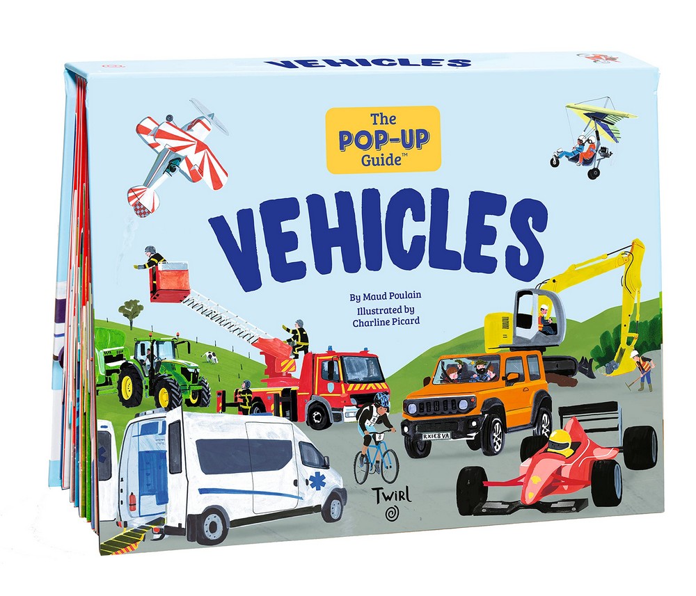 The Pop-Up Guide: Vehicles 交通工具立體書