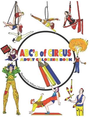 ABC’’s of Circus Adult Coloring Book