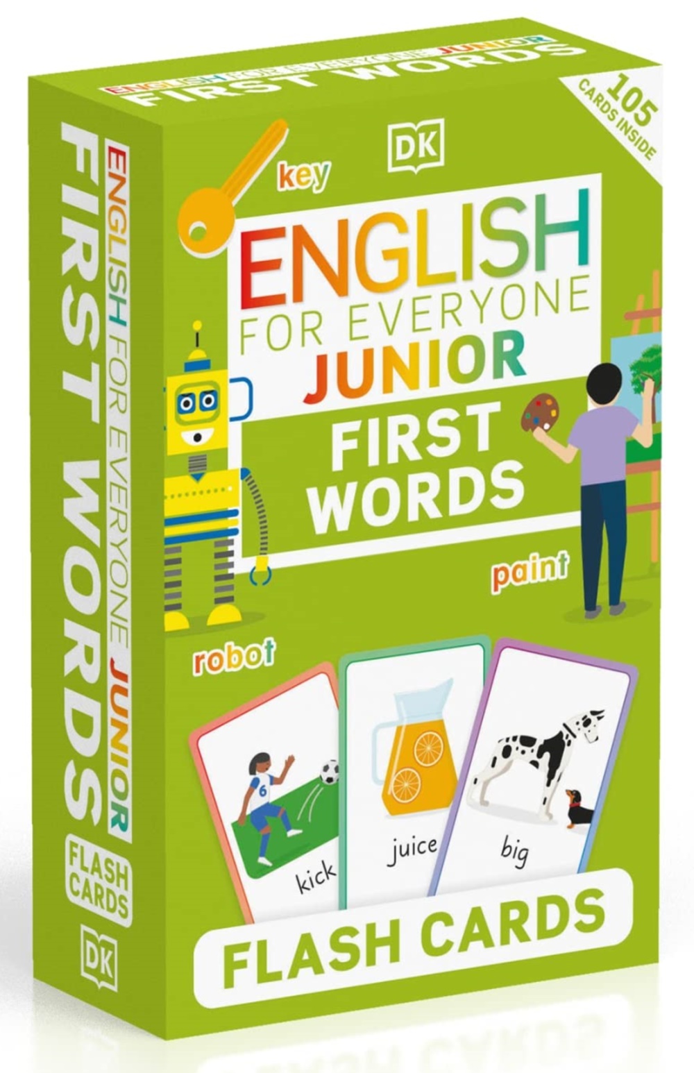 English for Everyone Junior First Words Flash Cards